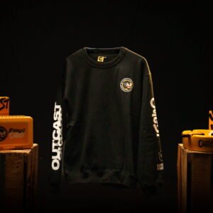 OUTCAST SIGNATURE CREWNECK – BLACK