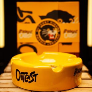 OUTCAST SIGNATURE ASHTRAY – YELLOW EDITION